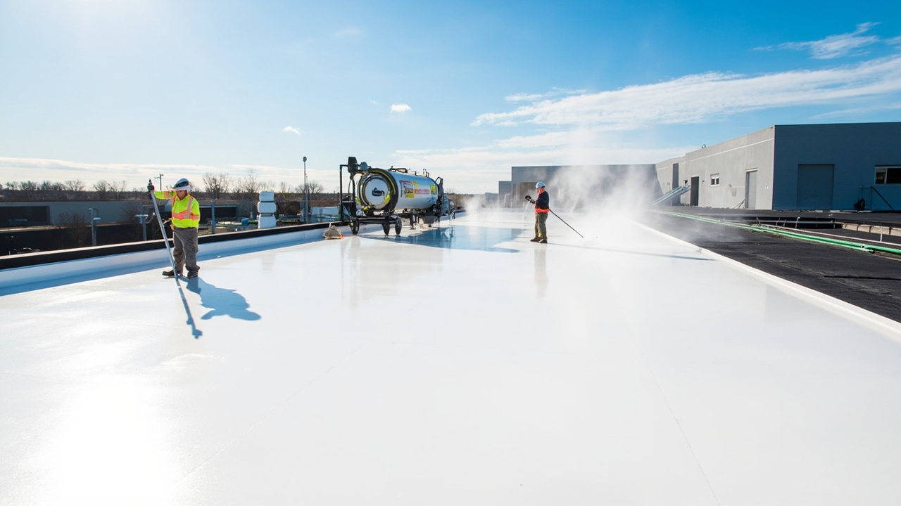 How Commercial Roof Coating Application Differs From Residential Work