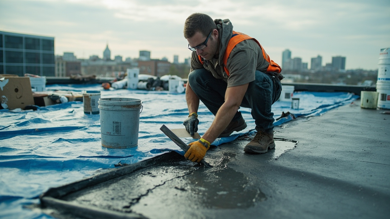 Emergency Flat Roof Patching in St. Louis – 24/7 Response Stops Leaks Before They Destroy Your Building