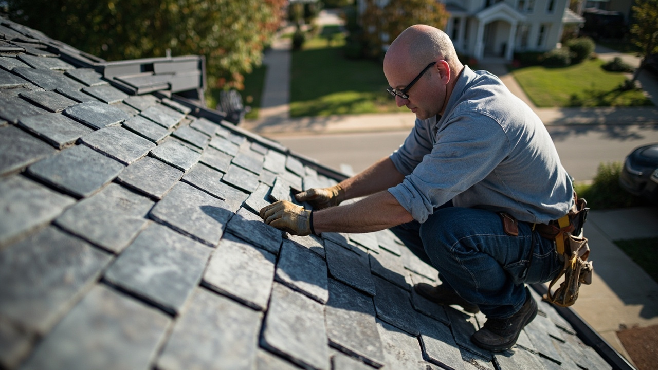 Slate & Synthetic Slate Roofing in St. Louis – Authentic Elegance Built to Survive Midwest Weather Extremes