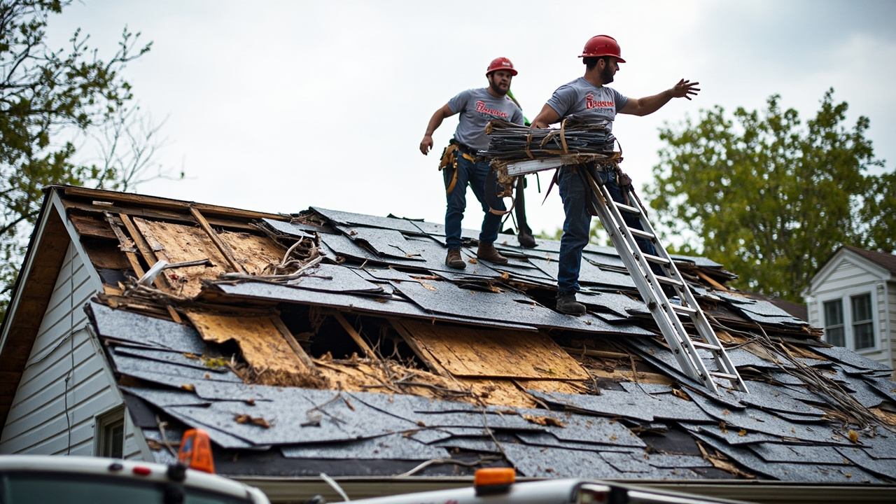 Storm Damage Roof Repair in St. Louis – 24/7 Emergency Response and Same-Day Tarping