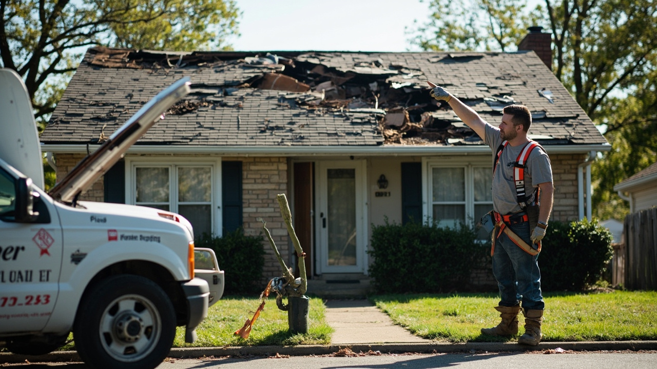 How Professional Crews Fix Wind Damaged Roofs Correctly