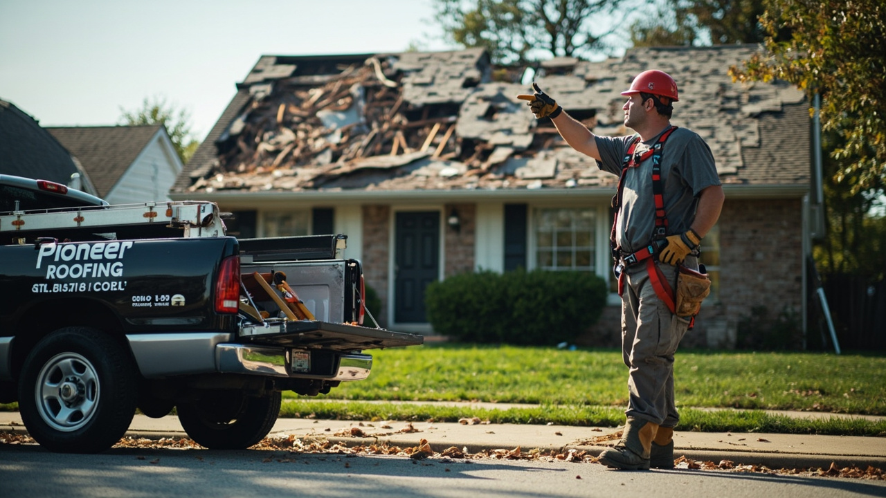 Wind Damage Roof Repair in St. Louis – Emergency Response Within 90 Minutes