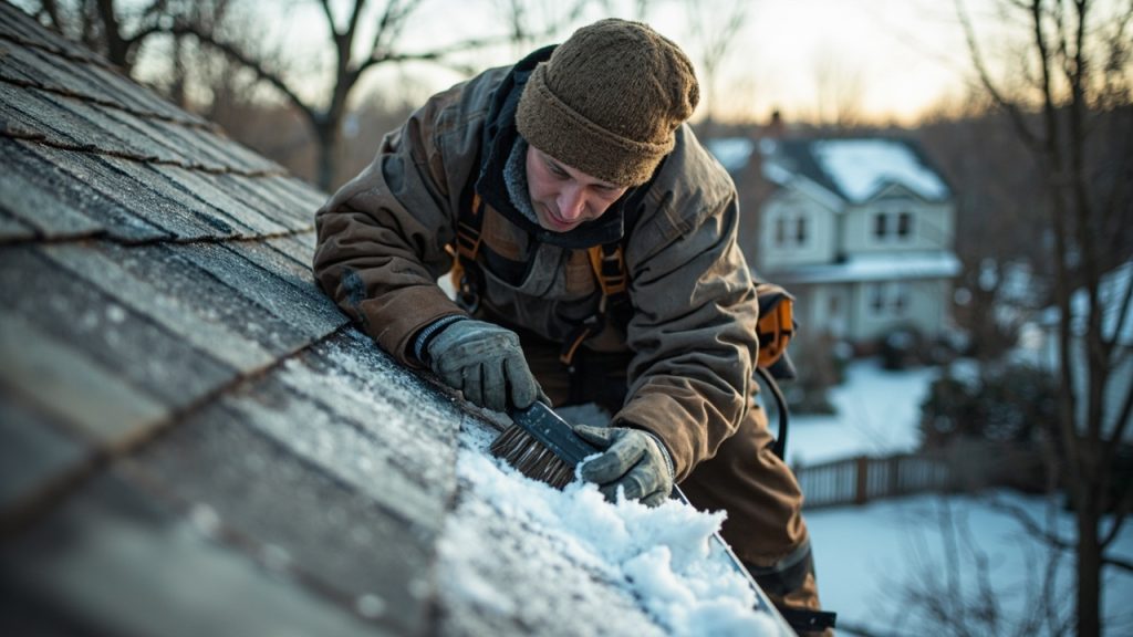 Winter Roof Maintenance Tips in St. Louis MO 63103