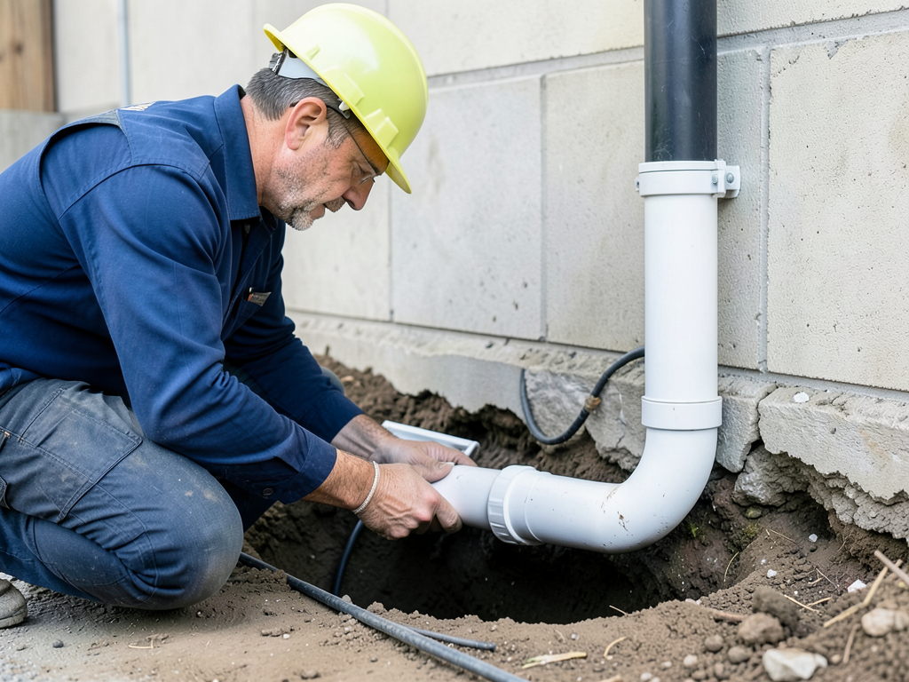 Connecting Your Gutters to Underground Drains to Prevent Basement Flooding in The Hill