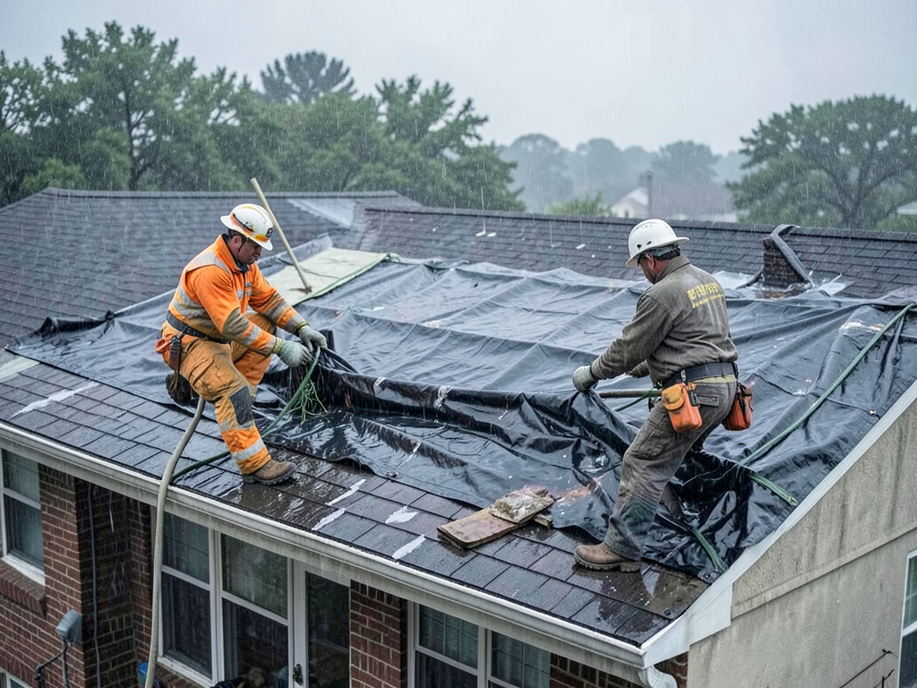Finding emergency roof repair in st louis when a s