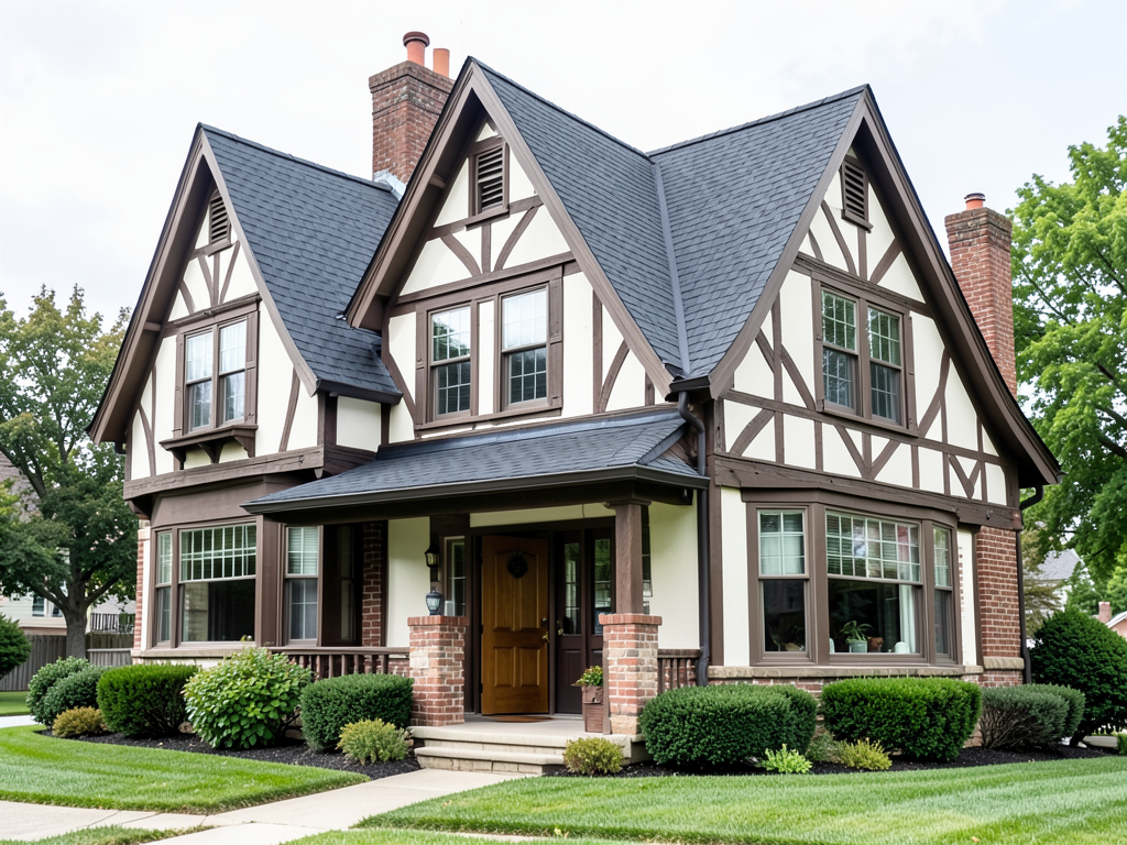 Finding the right shingles to match the timber fra