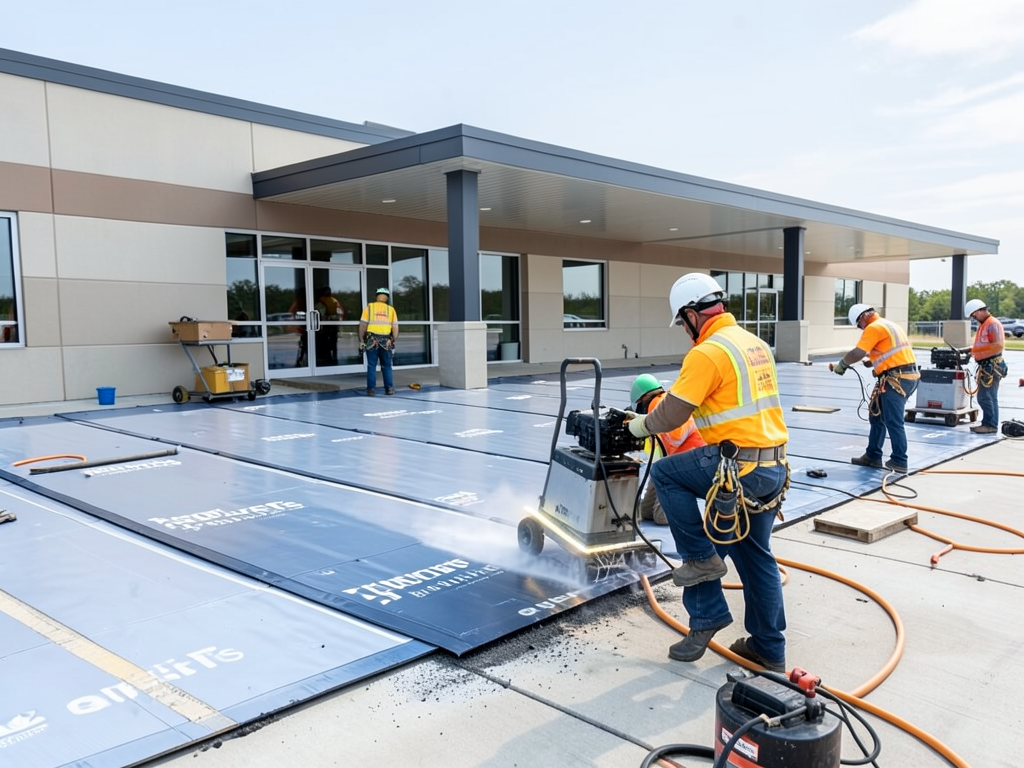 Tpo and flat roof installation for maryland height