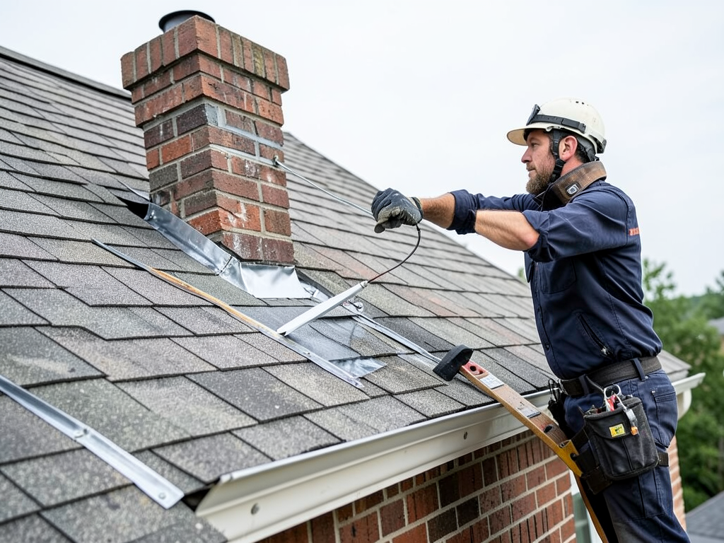 Why Your Large Masonry Chimney Needs a Roof Cricket to Prevent Water Pooling