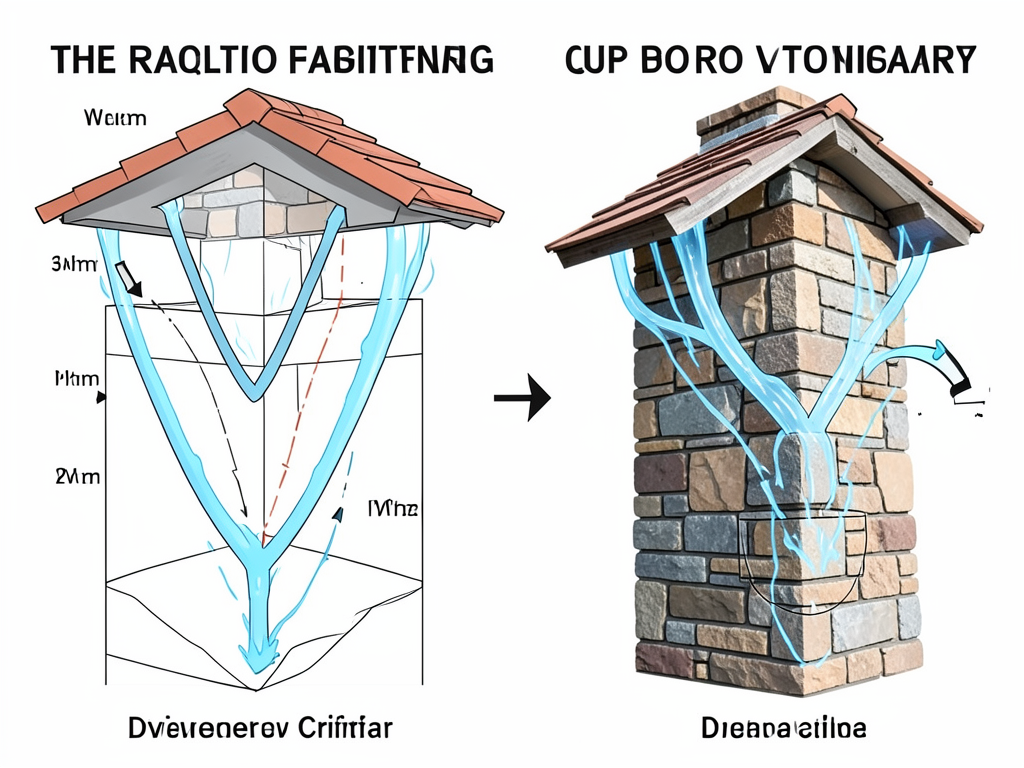 Why Your Large Masonry Chimney Needs a Roof Cricket to Prevent Water Pooling